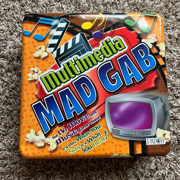 Multimedia Mad Gab - game for 2 or more players in teams (ages 10 and up) - Picture 1 of 7